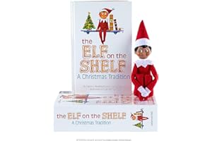 The Elf on the Shelf: Una tradición navideña (Incluye Tono de Piel Oscuro Chico Elf y un Libro Especial en Inglés)
