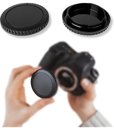 Tappo CELLONIC compatibile con corpo macchina Panasonic Lumix DMC-G2 -G3 -G10 G70 G81 DMC-GH3 GH4, tieni lontano la polvere dalla tua fotocamera, evita danni Coperchio Copertura Cover Cap baionetta