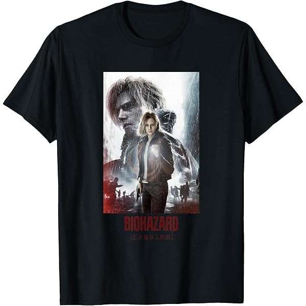 Maglietta Uomo Manica Corta MAKAYA - Resident Evil Umbrella Corporation, Regular Fit, Girocollo, Lavabile A 30°
