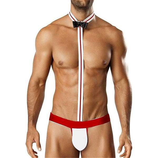 Borat Mankini String pour homme Sexy String Maillot de bain pour Noël Halloween Père Noël Vert, 1 pack vert, taille unique