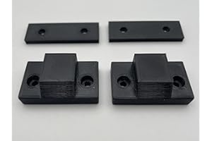 WOODWARD DIGITAL 2 x Replacement Hinge Mounts and Plates for Technics SL-1200 and SL-1210