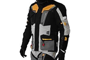 Mycl Turell TransAlpin HighPro 2in1 Motorradjacke Herren mit Protektoren - All Season Motorrad Jacke - Fidlock Magnetverschluss - CE AA Sympatex wasserdicht - Sicher & Komfortabel
