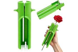 MUDOULU Rose Thorn Stripper Tool, Floral Leaf Remover and Flower Stem Cleaner, Efficient Thorn Remover Cutter for Professional Florist and Home Flower Shop Use