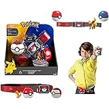 Zking Ceinture De Balle Pokemon Elfe, Pikachu Pokeball Poche Monstre Variante Modèle Jouet Ensemble Cosplay Figurine Modèle E