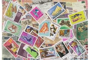 Prophila Collection Maldive 25 Diversi Francobolli (Francobolli per i Collezionisti)