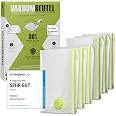 Kit 8 Sacs De Rangement Sous Vide Avec Pompe Électrique & Manuelle - Gain De Place 80% Pour Vêtements, Couettes, Voyage - 4