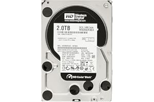 WESTERN DIGITAL WD 2TB Desktop SATA Hard Drive OEM - Black