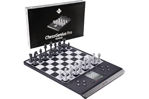 MILLENNIUM M815 ChessGenius PRO – Schackdator för barn, nybörjare och avancerad, smart schacktränare med olika övningsalterna