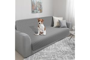 TAIKURA Jednostronny wodoodporny pokrowiec na legowisko dla psa, antypoślizgowy koc dla zwierząt domowych, sofa, kanapę, ochraniacz na meble, zmywalny, dla szczeniaka, dużego psa, kota (137 x 208 cm)