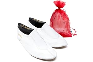 DanzaVinci Bundle Bleyer Voltigierschuh 3841 Moskau-V mit Chiffonbeutel, Gymnastikschuhe rutschfest