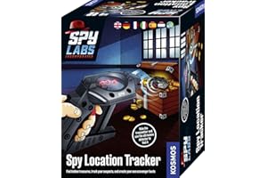 KOSMOS 617257 Spy Labs Incorporated Spy Location Tracker, traccia le tue suspects, detective toys for children, Multilingual Istructions in DE, EN, F, IT, ES, NL