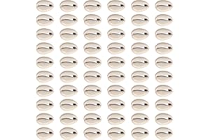 TOAOB THE ONE AND ONLY BABY TOAOB 200pcs Shell Perles en Coquillage Charmes Naturel en Cauris Coquilles 15 à 19 mm Gris pour Fabrication de Bijoux Bracelet Collier Accessoires Artisanat Loisirs Créatifs