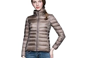 PEUIGNAO Plumifero Ultraligero Mujer Abrigo Plumas Ligeros Mujer Invierno Plumon Plumón Ligero Mujer Abrigo Acolchado Mujer Abrigos Plumiferos Mujer Chaqueta Pluma Ligera Mujer Cazadoras Plumífero Señora