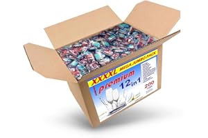 ‎REDFOX24 PREMIUM RedFOX24 Spülmaschinen Bruchtabs - Geschirrspültabs - Spülmaschinenreiniger - mit 12 verschiedenen Funktionen - in einem 4 KG Karton erhältlich