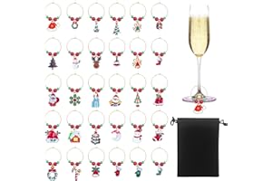 APKOL 40 Pezzi Segnabicchieri Marcatori di Ciondoli per Bicchieri di Vino,Tema marino Segna Bicchieri Calici Charms,Ciondoli per Distinguere i Bicchieri da Vino per Champagne Cocktail Decorazioni