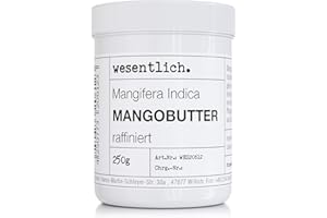 ‎WESENTLICH. Mangobutter von wesentlich. 250g - 100% rein, vegan und ohne Zusatzstoffe