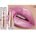 Golden Rose Shimmer Gloss à Lèvres Pailleté - Teinte 61 Cerise Doré, 8ml, Hydratant Avec Vitamine E