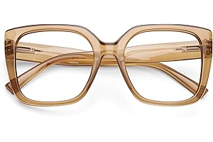 DOOViC Oversized Reading Glasses for Women Blue Light Blocking