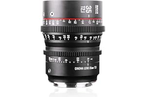 Meike Obiettivo grandangolare per Canon EF Mount e Cine Camcorder EOS C100 Mark II, EOS C200, EOS 300 Mark II, EOS 300 Mark II, EOS C300 Mark II, EOS C300 Mark III, Zcam E2-S6 6K