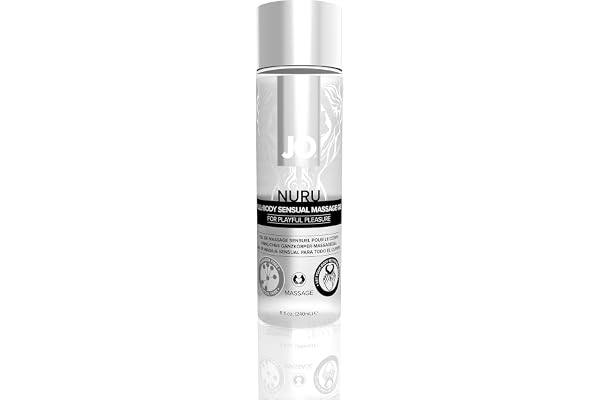 System Jo Nuru Massage Gel sans Parfum 240 ml