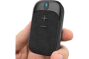 oraolo Wearable Bluetooth Speaker, 18H Long Playtime, Clip-On Portable Speaker Built-in Mics for Hands-Free Music and Calls, Waterproof Outdoor Speaker for Working, Biking, Hiking, Running