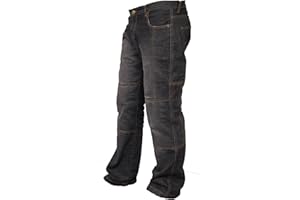 Newfacelook Motorradhose Rüstungen Motorrad Hose Jeans Kommt mit Aramid verstärkt Schutzauskleidung
