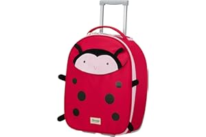 Samsonite Happy Sammies Eco - Upging XS Children's Luggage, 45 cm, 22.5 L, rojo (Ladybug Lally)