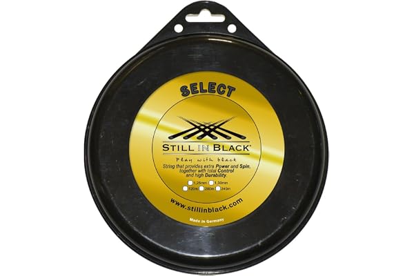 Still in Black Select Bobine Cordage de Tennis