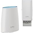 NETGEAR Orbi Triband AC2200 Triband Home Wi-Fi System Router and Wall Plug Satellite