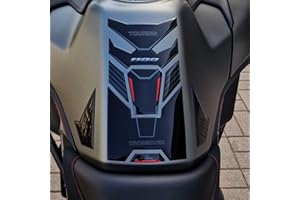 Resin Bike Autocollant Moto Compatibles avec Honda NT 1100 2020-2025. Protection de Réservoir Moto Contre Les Chocs et Les Éraflures. Autocollant 3D Résinés Made in Italy