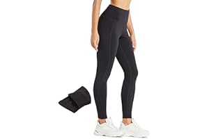 Comallan Leggings Invierno Mujer Impermeables Mallas Deporte Termicos Pantalones para Correr Entrenamiento Deportivos Forro Polar y Bolsillos