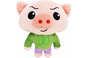 BANDAI - Peluche Musical DX de Hoggie PL85015, Juguete de Peluche Suave con Sonido, Muñeco de la Serie El Héroe del Corazón, Juguete para Niños y Niñas.