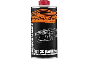 mjukgörare elastisk tillsats additiv 2K burk 0,5 liter | För 2K spackel billack & klarlack, ökar flexibiliteten, utan sprickbildning, för stötfångare, Made in Germany