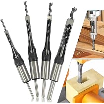 Ejoyous Vierkantbohrer-Set – 6 Größen Für Präzise Quadratische Löcher In Holz