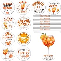 Serviettes Papier Aperol,Serviette Papier Orange Avec La