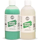 LM Abform Silikon flüssig (1 kg) -Grün- Flüssig-Silikon, Bastel-silikon, Flüssiges Silikon, Abform-Masse, Dublier-silikon, Ad