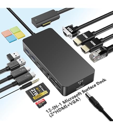 Microsoft Surface Dockingstation - Für Surface Book, Pro3, Pro4