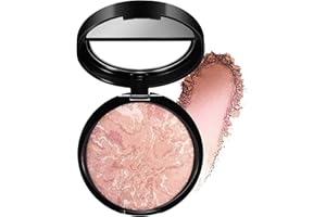 ARCHIDATE Setting Powder - Wasserfest Matt Gebackene Puder Makeup für das Pendeln und das Tägliche, Ölkontrolle, Langanhaltendes Make-Up & Sanfter Natürlichen Glow, Baking Powder (#02 Hell, 15 g)