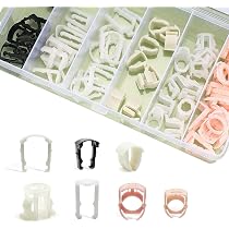 Ywchoshe 77 Pcs Fuel Line Retainer Clip Assortment Kits, Car Auto ...