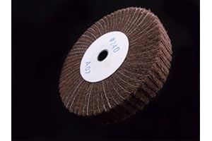 Eurosell Profi Fächerscheibe Lamellenschleifscheibe 115x20mm - Aluminiumoxid Fein - Verbunden - 12mm Loch - Universell einsetzbar