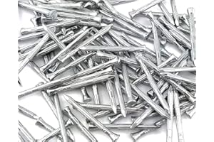 GLOBSTAR 100 x gwoździe stalowe ryflowane, rowkowane, hartowane, gwoździe do betonu 4,5 x 70