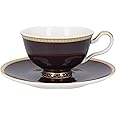 Maxwell & Williams Tea Cup and Saucer Set in Gift Box, Violet, Single