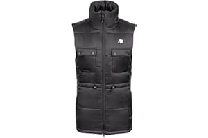 Gorilla Wear Lucia Puffer kurtka damska, normalny krój, kamizelka, taliowana, ściągacz