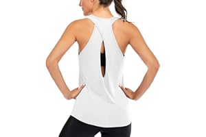 Superora Tanktops Damen Sport Yoga Racerback Fitness Running Workout Lauftop Ärmellos Shirt Oberteile