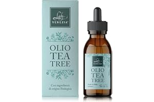 Tea Tree Oil Biologico 100 ml Lady Venezia Olio Albero Del Te Emolliente e Lenitivo Antimicotico