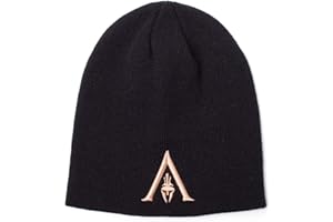 Difuzed Assassin's Creed Odyssey - Berretto con Logo Odyssey, Colore: Nero, Nero, Taglia Unica