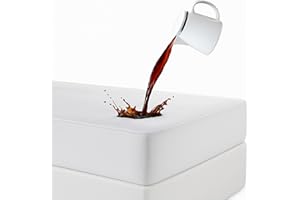 Family Bedding Terry Cotton 100 Percent Waterproof Single Bed Mattress Protector, 90 cm x 200 cm