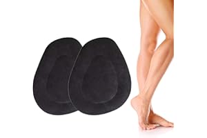 HAOXYO 6 Paia Cuscinetti per Piedi per Tacchi,Cuscinetti Metatarsali Donna,Gel Metatarsal Pads per Metatarsalgia,Copertura Piedi per Sollievo dal Dolore e Alleviare Il Pressione(Nero)