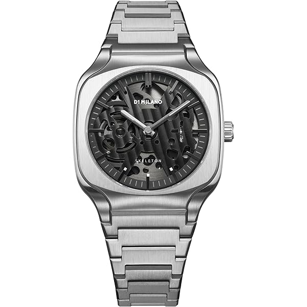D1 Milano P701 Skeleton Dial Automatic Men's Watch SKBJ01 : Buy