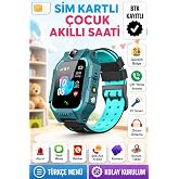 Akıllı &Ccedil;ocuk Saati Uyumlu Sim Kartlı Ve Lbs Konum &Ouml;zellikli Kayıtlı Sesli G&ouml;r&uuml;şme Canlı Takip